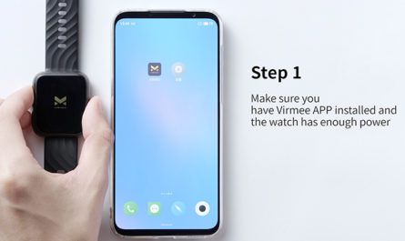 Virmee VT3 PLUS Smart Watch Connection Tutorial Android Version